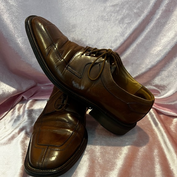 Mercanti Fiorentini cognac leather. main image 7